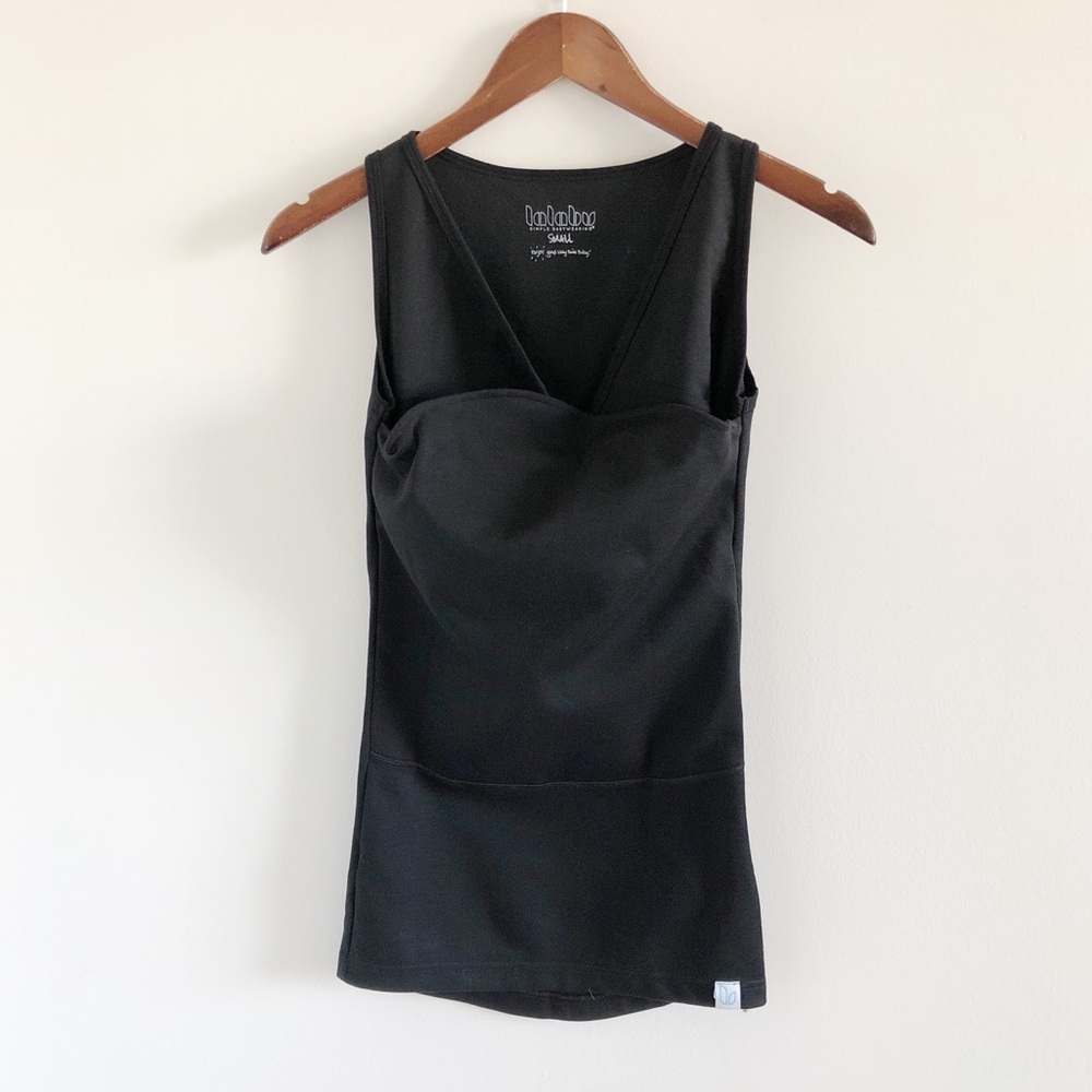 Lalabu Baby Wearing Tank Top Black S